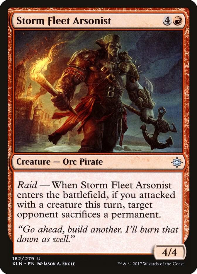 Storm Fleet Arsonist [Ixalan] 162