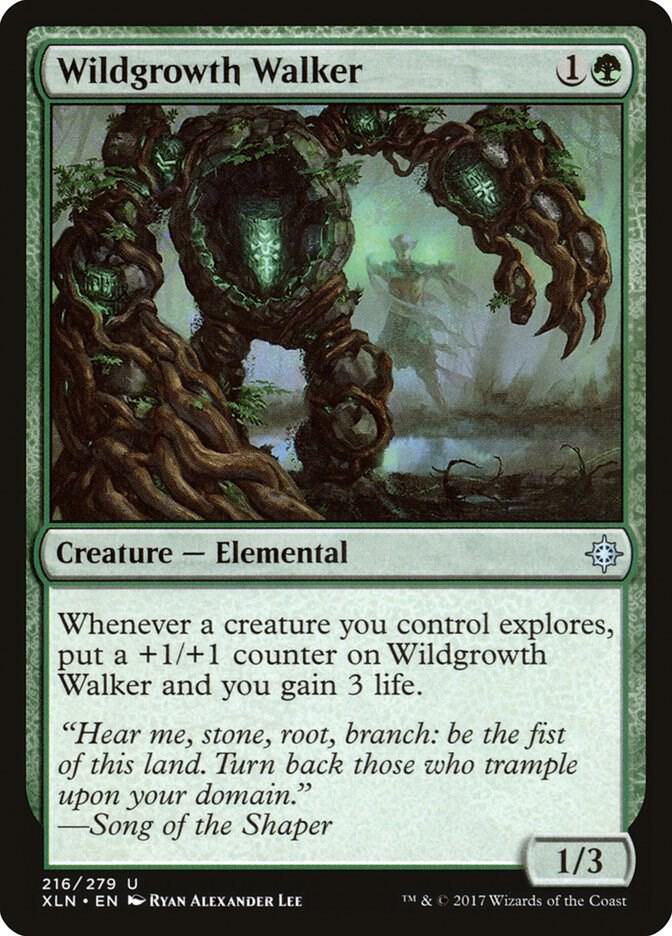 Wildgrowth Walker [Ixalan] 216
