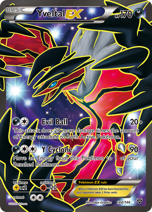 Yveltal-EX - 144/146 XY