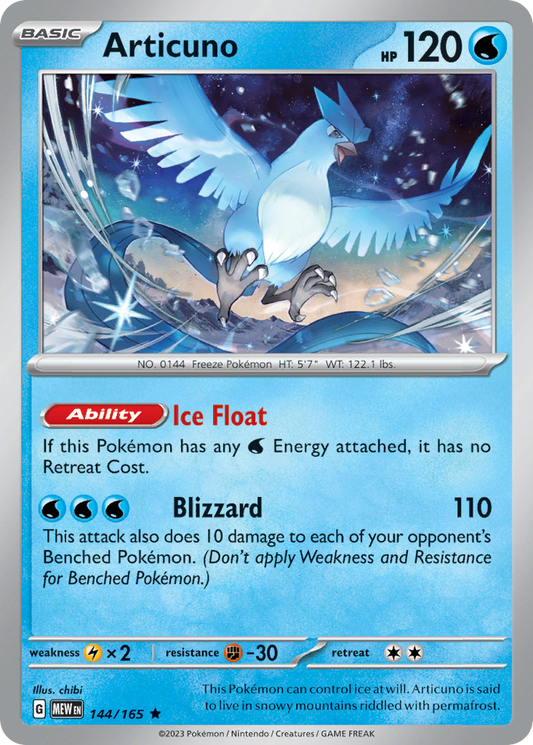 Articuno - 144/165 151