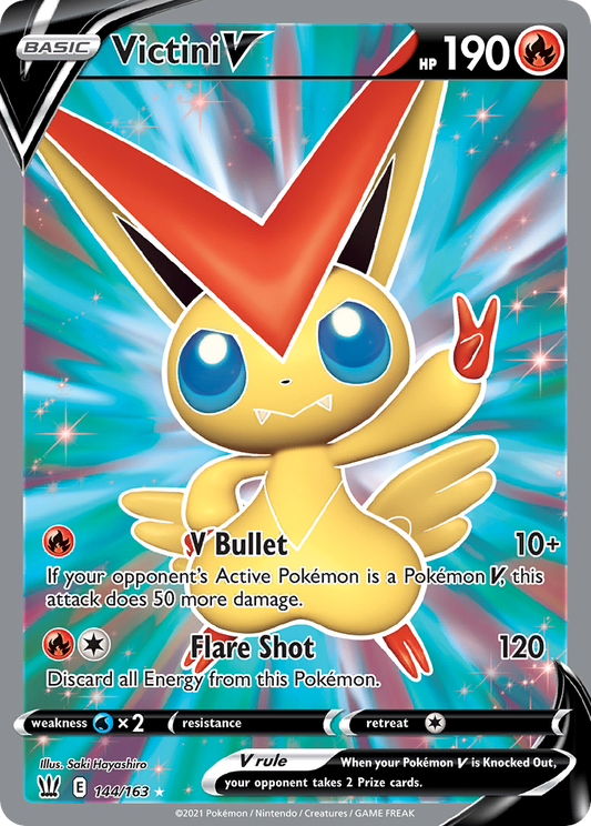 Victini V - 144/163 Battle Styles