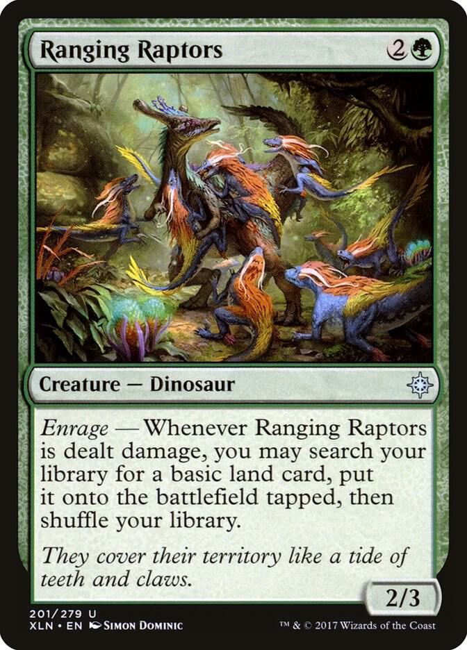 Ranging Raptors [Ixalan] 201