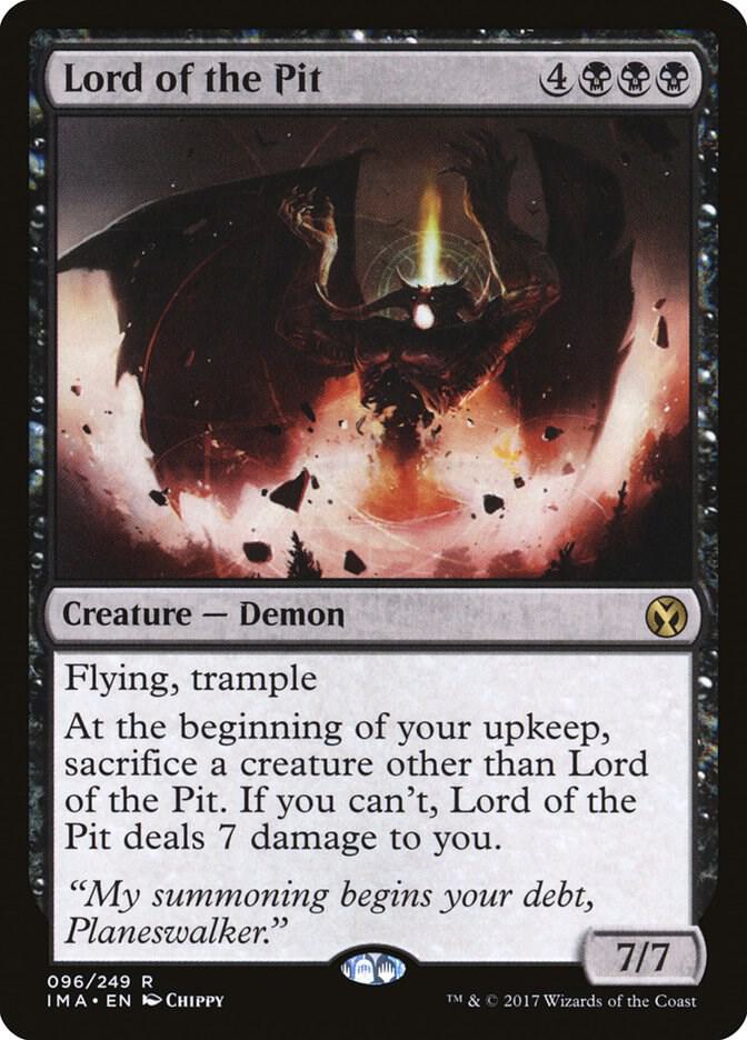 Lord of the Pit [Iconic Masters] 96