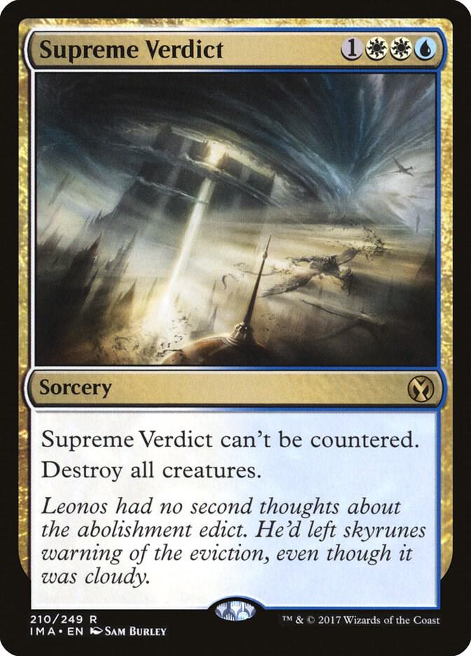 Supreme Verdict [Iconic Masters] 210