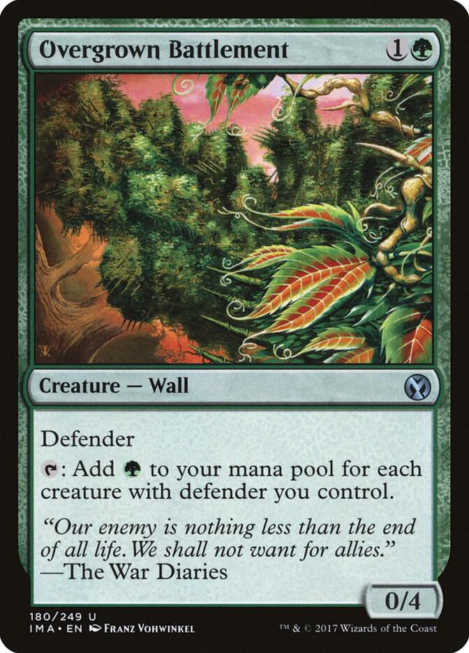 Overgrown Battlement [Iconic Masters] 180