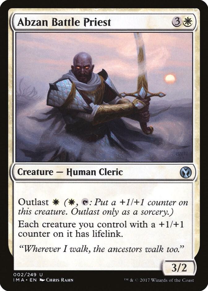 Abzan Battle Priest [Iconic Masters] 2