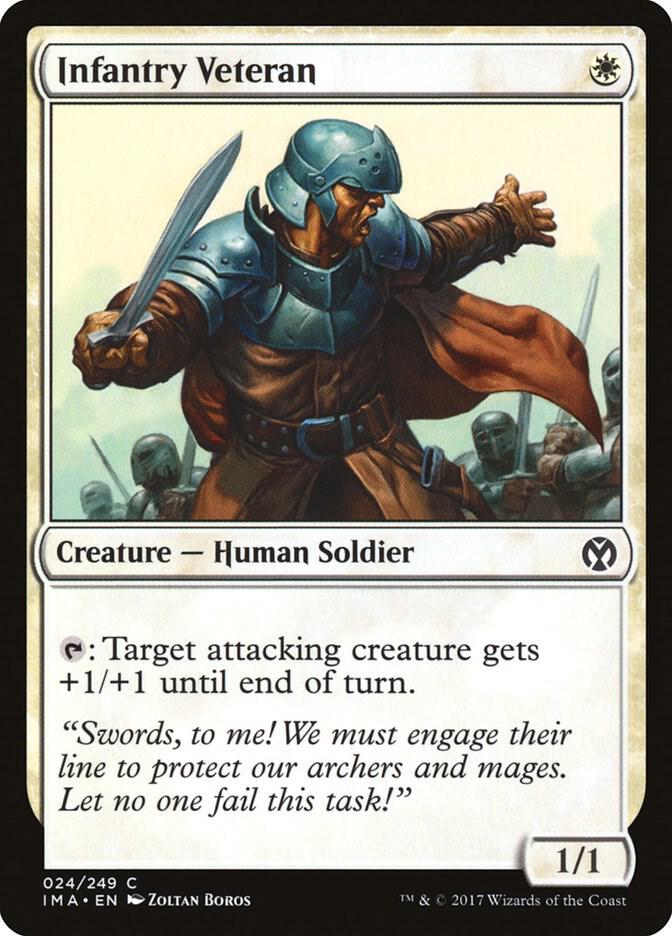Infantry Veteran [Iconic Masters] 24