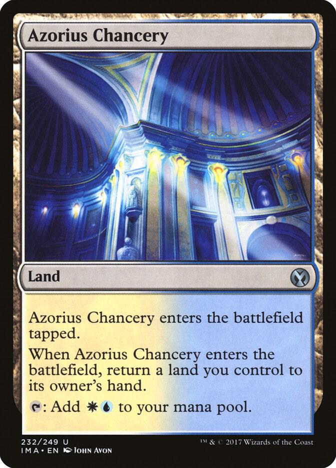 Azorius Chancery [Iconic Masters] 232