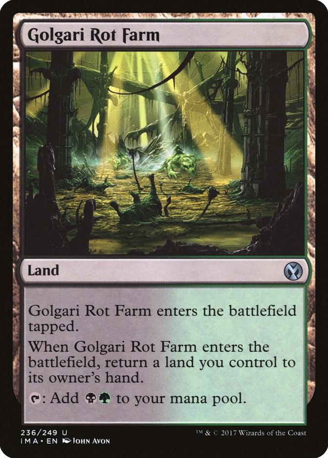 Golgari Rot Farm [Iconic Masters] 236