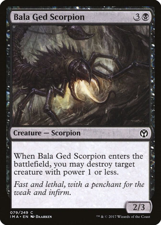 Bala Ged Scorpion [Iconic Masters] 79