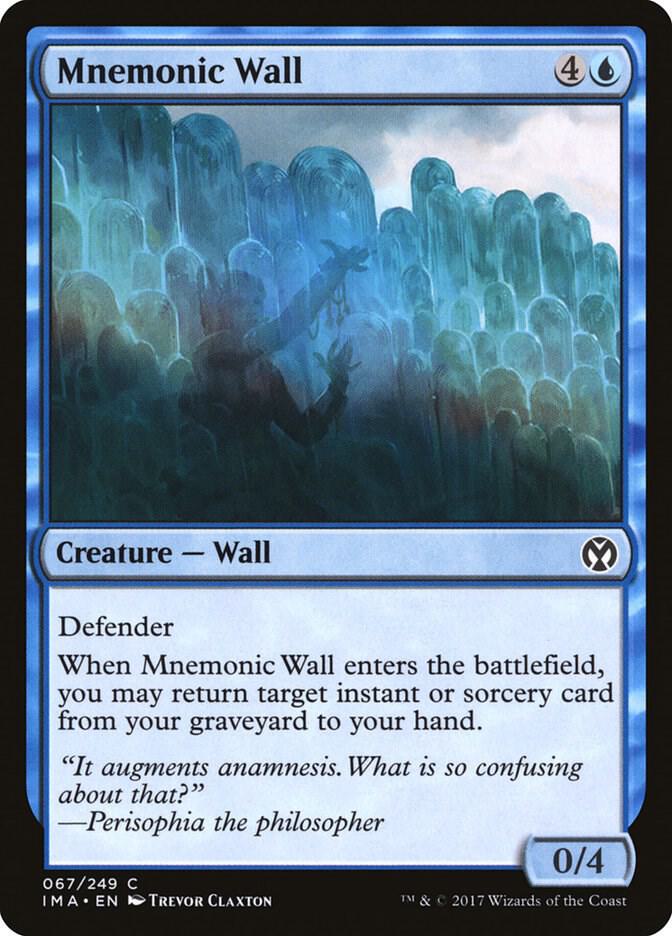 Mnemonic Wall [Iconic Masters] 67