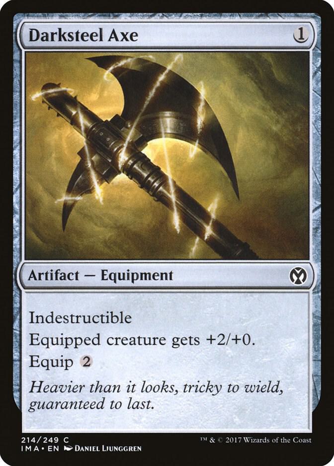 Darksteel Axe [Iconic Masters] 214