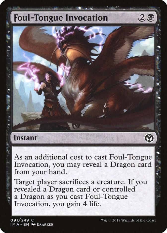 Foul-Tongue Invocation [Iconic Masters] 91