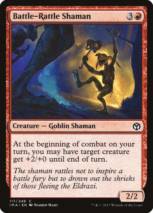 Battle-Rattle Shaman [Iconic Masters] 117