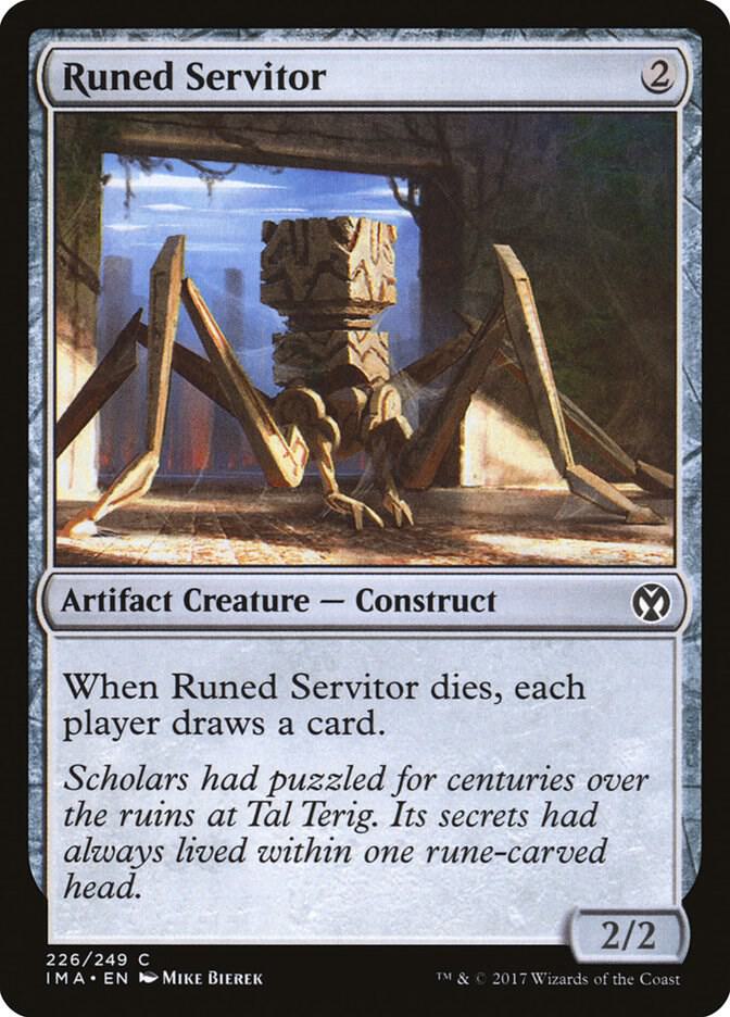 Runed Servitor [Iconic Masters] 226
