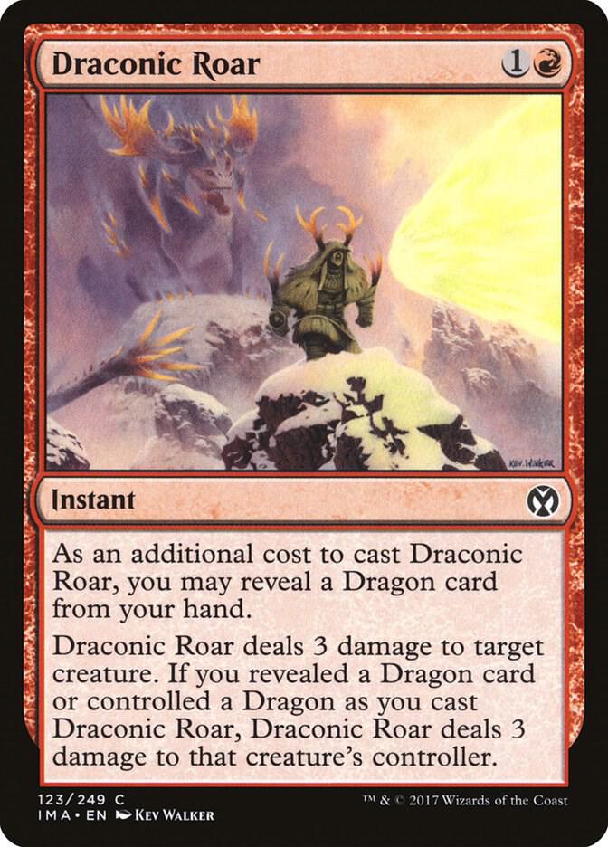 Draconic Roar [Iconic Masters] 123
