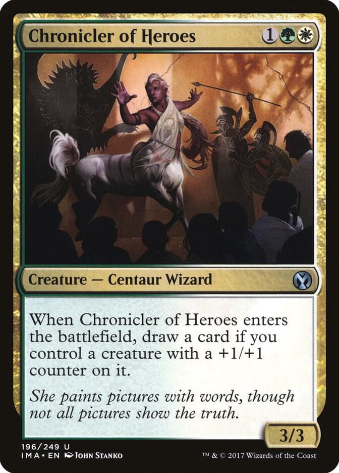 Chronicler of Heroes [Iconic Masters] 196