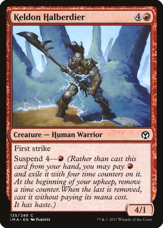 Keldon Halberdier [Iconic Masters] 135