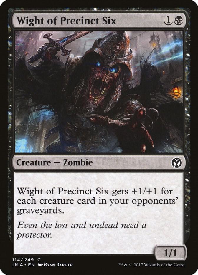 Wight of Precinct Six [Iconic Masters] 114