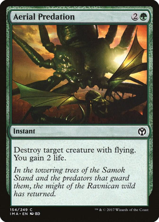 Aerial Predation [Iconic Masters] 154