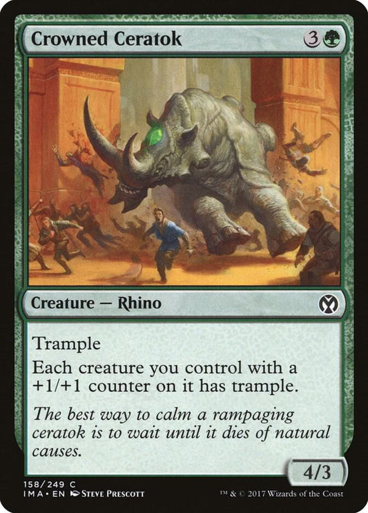 Crowned Ceratok [Iconic Masters] 158