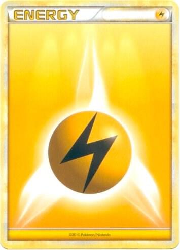 Lightning Energy (2010 Unnumbered HGSS Style Non-Holo) [League & Championship Cards]