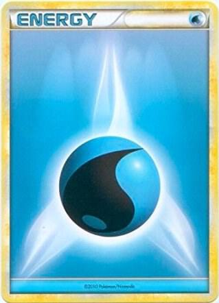 Water Energy (2010 Unnumbered HGSS Style Non-Holo) [League & Championship Cards]