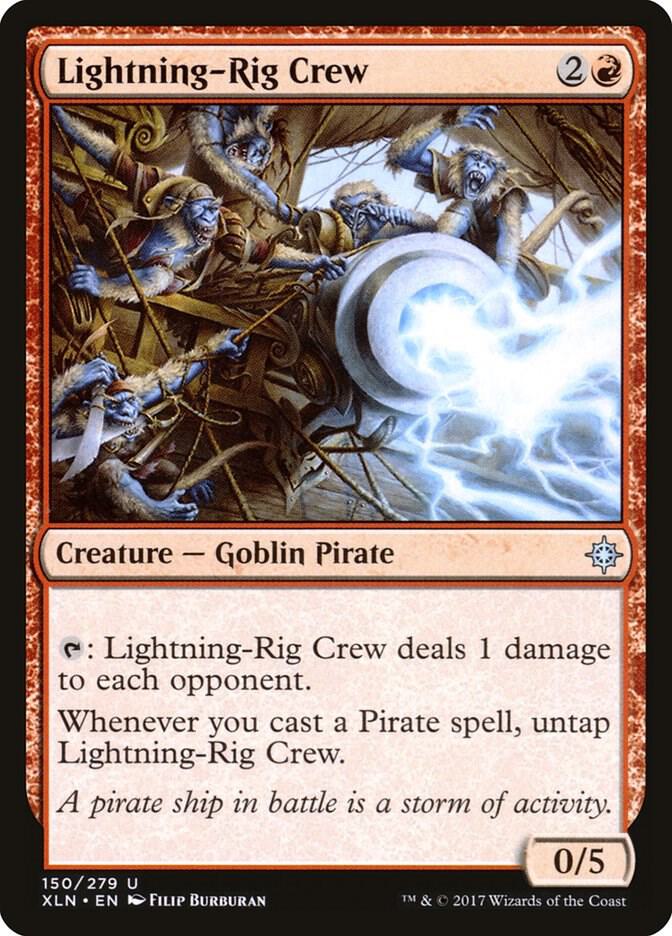 Lightning-Rig Crew [Ixalan] 150