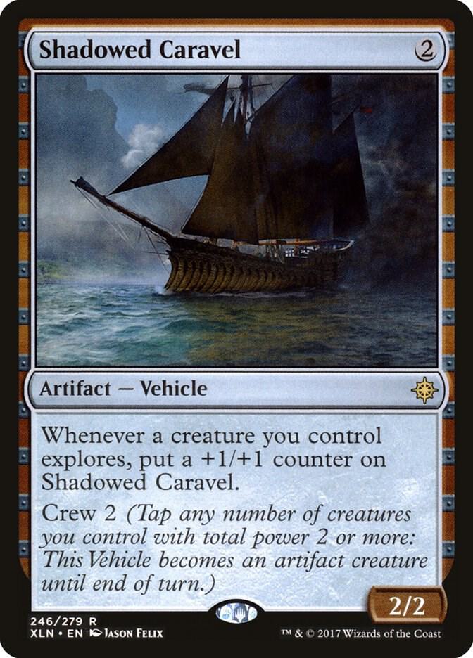 Shadowed Caravel [Ixalan] 246