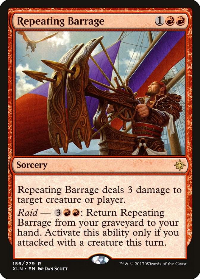 Repeating Barrage [Ixalan] 156