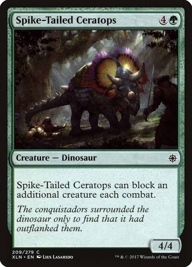 Spike-Tailed Ceratops [Ixalan] 209