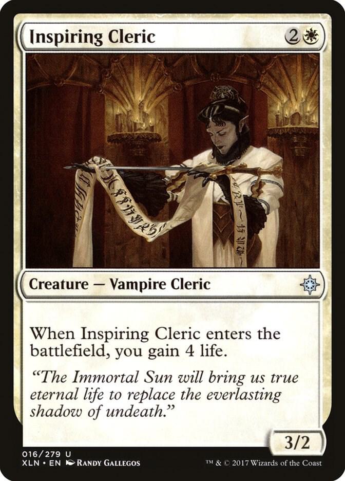 Inspiring Cleric [Ixalan] 16