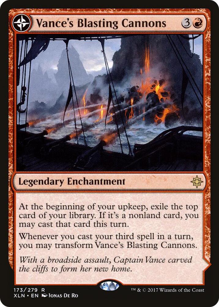 Vance's Blasting Cannons [Ixalan] 173