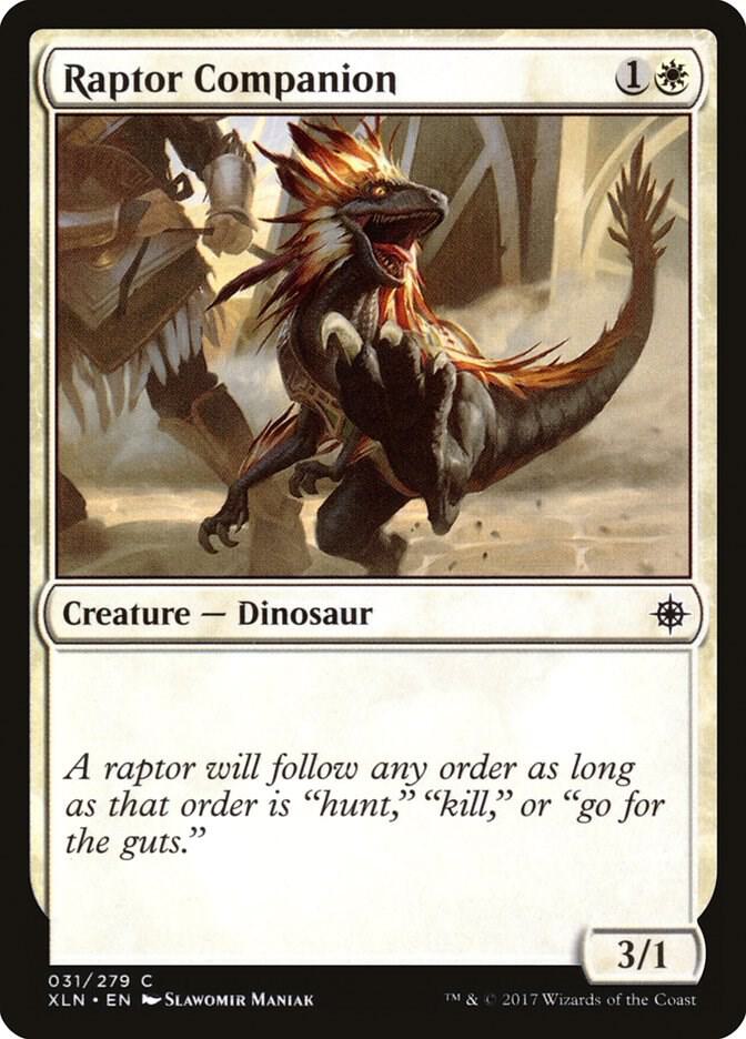 Raptor Companion [Ixalan] 31