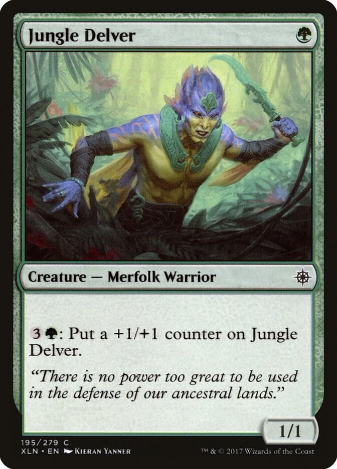 Jungle Delver [Ixalan] 195