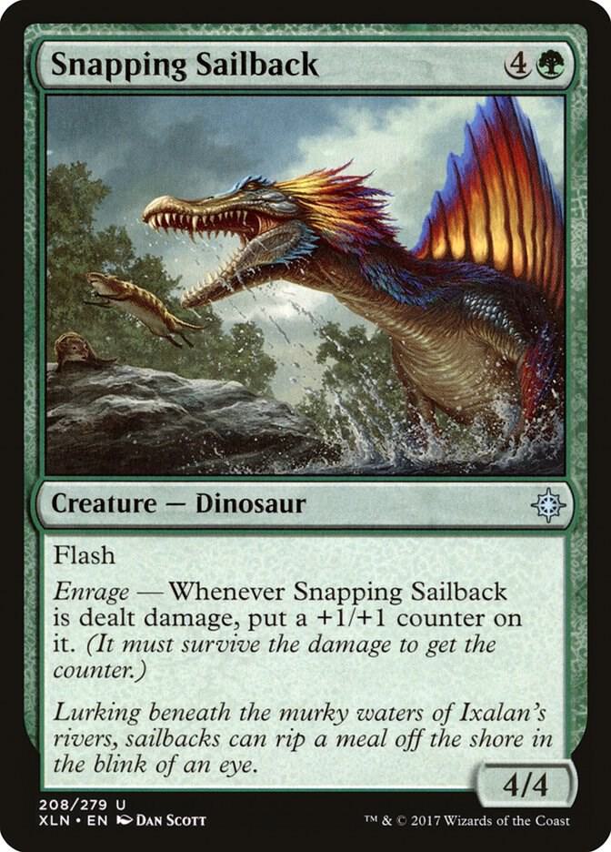 Snapping Sailback [Ixalan] 208