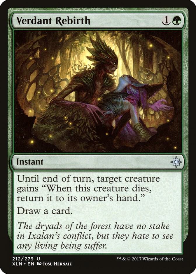 Verdant Rebirth [Ixalan] 212