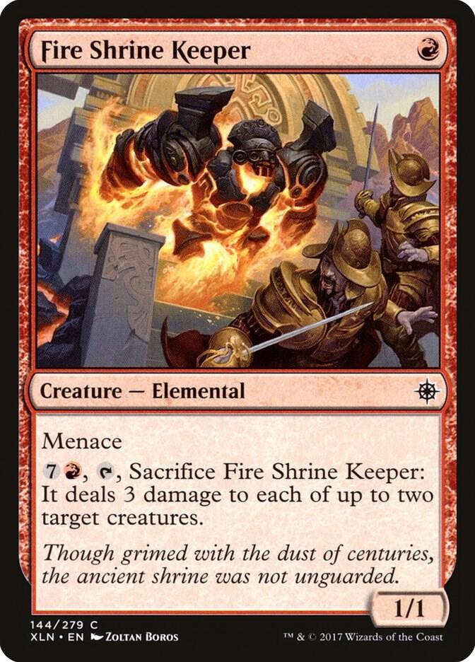 Fire Shrine Keeper [Ixalan] 144
