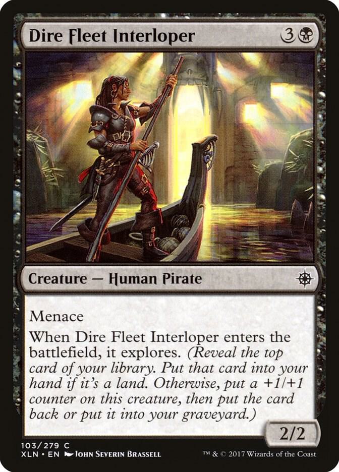 Dire Fleet Interloper [Ixalan] 103