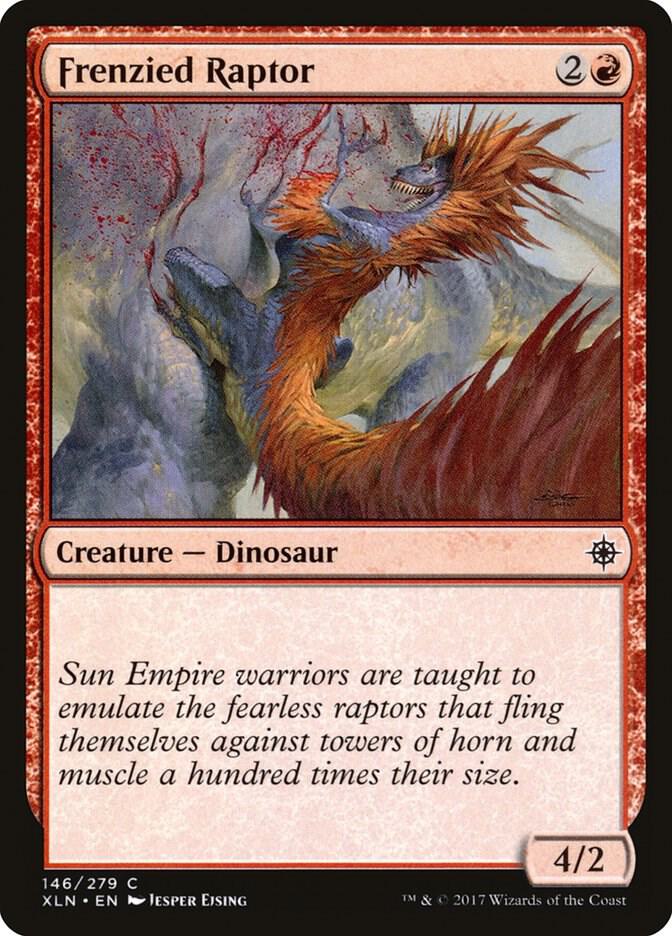 Frenzied Raptor [Ixalan] 146
