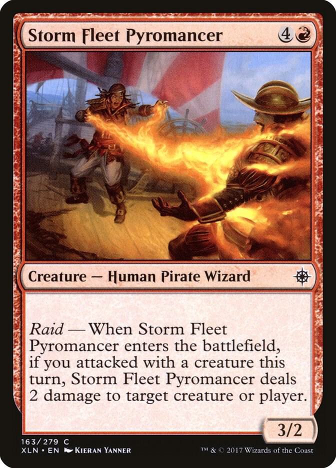Storm Fleet Pyromancer [Ixalan] 163