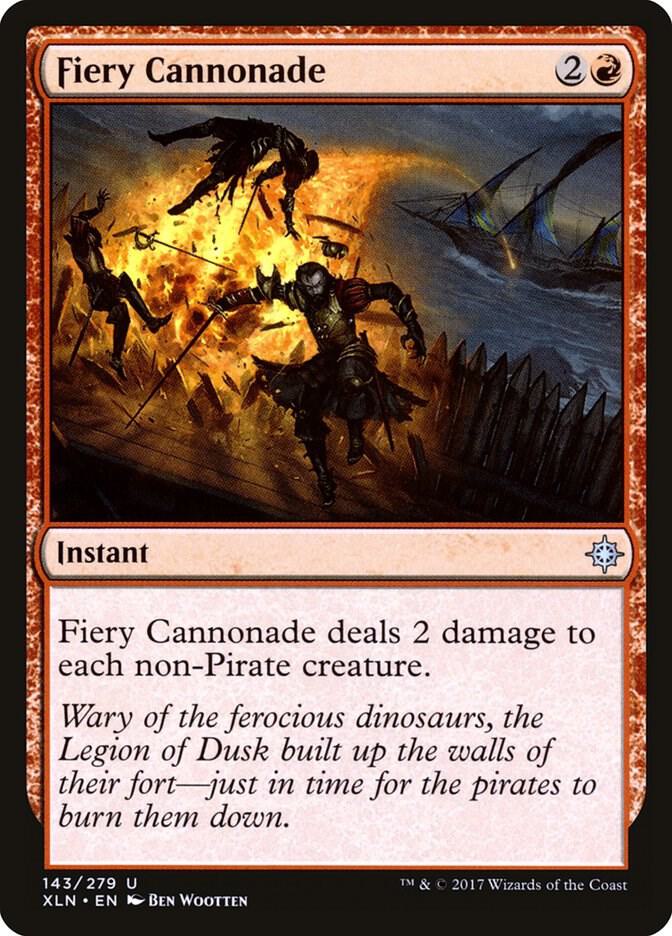 Fiery Cannonade [Ixalan] 143