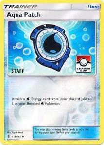 Aqua Patch - 119/145 (League Cup) [Staff] [League & Championship Cards] 119/145