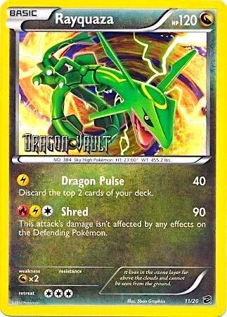 Rayquaza - 11/20 (Dragon Vault) [Blister Exclusives] 011/020