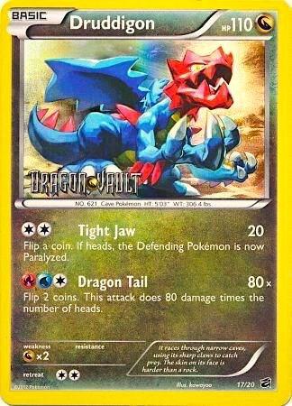 Druddigon - 17/20 (Dragon Vault) [Blister Exclusives] 017/020