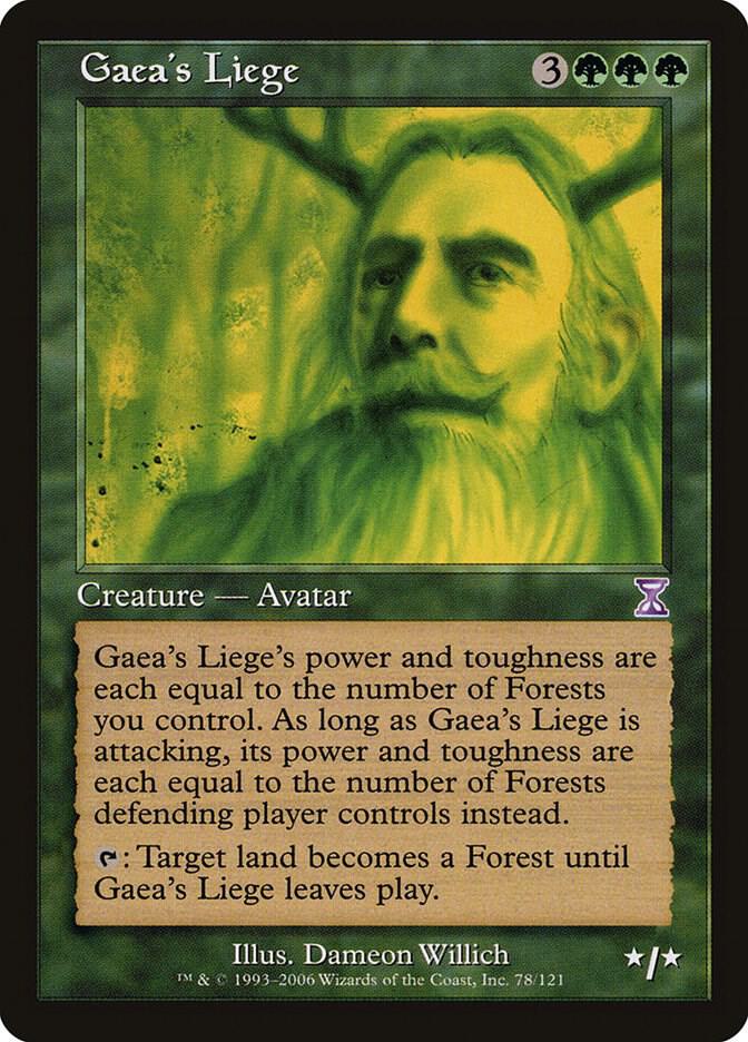Gaea's Liege [Timeshifted] 78