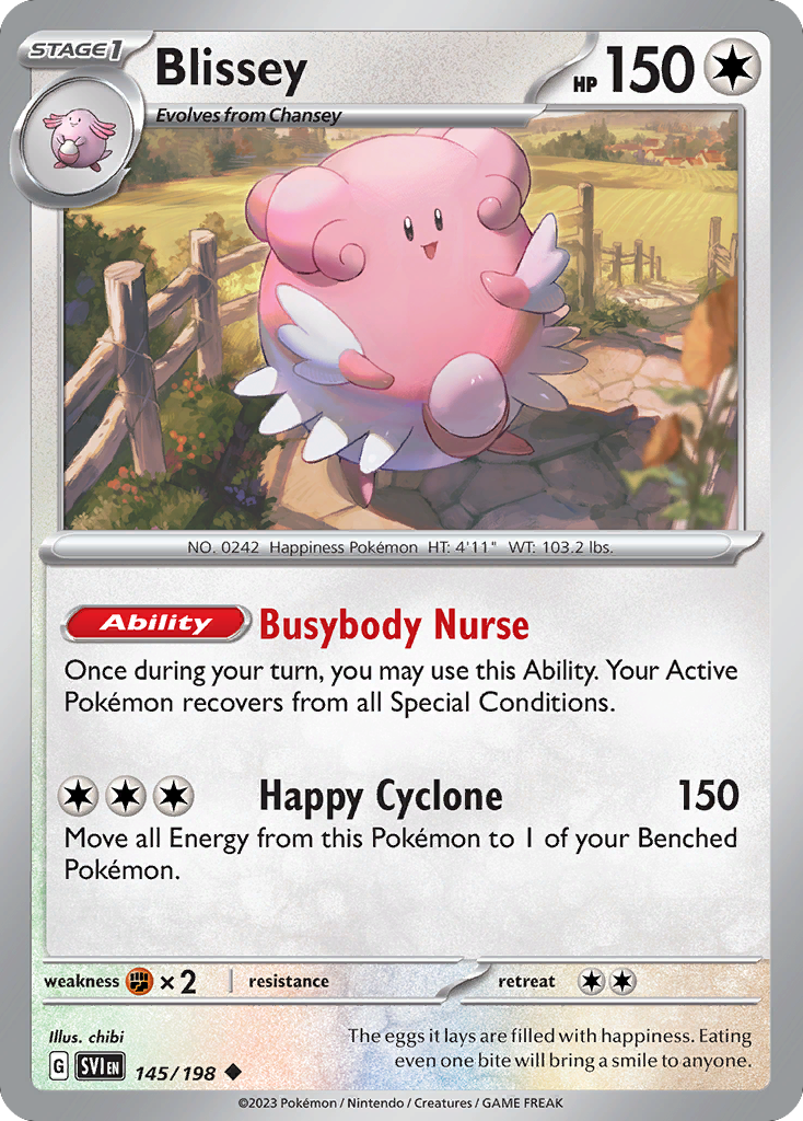 Blissey - 145/198 Scarlet & Violet