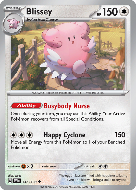 Blissey - 145/198 Scarlet & Violet