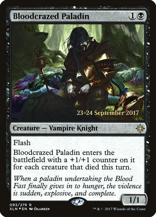 Bloodcrazed Paladin [Prerelease Cards] 93