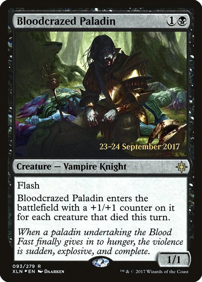 Bloodcrazed Paladin [Prerelease Cards] 93